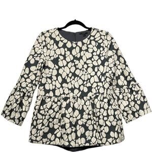 Women’s COS Pebble White And Grey Top / Size-6￼